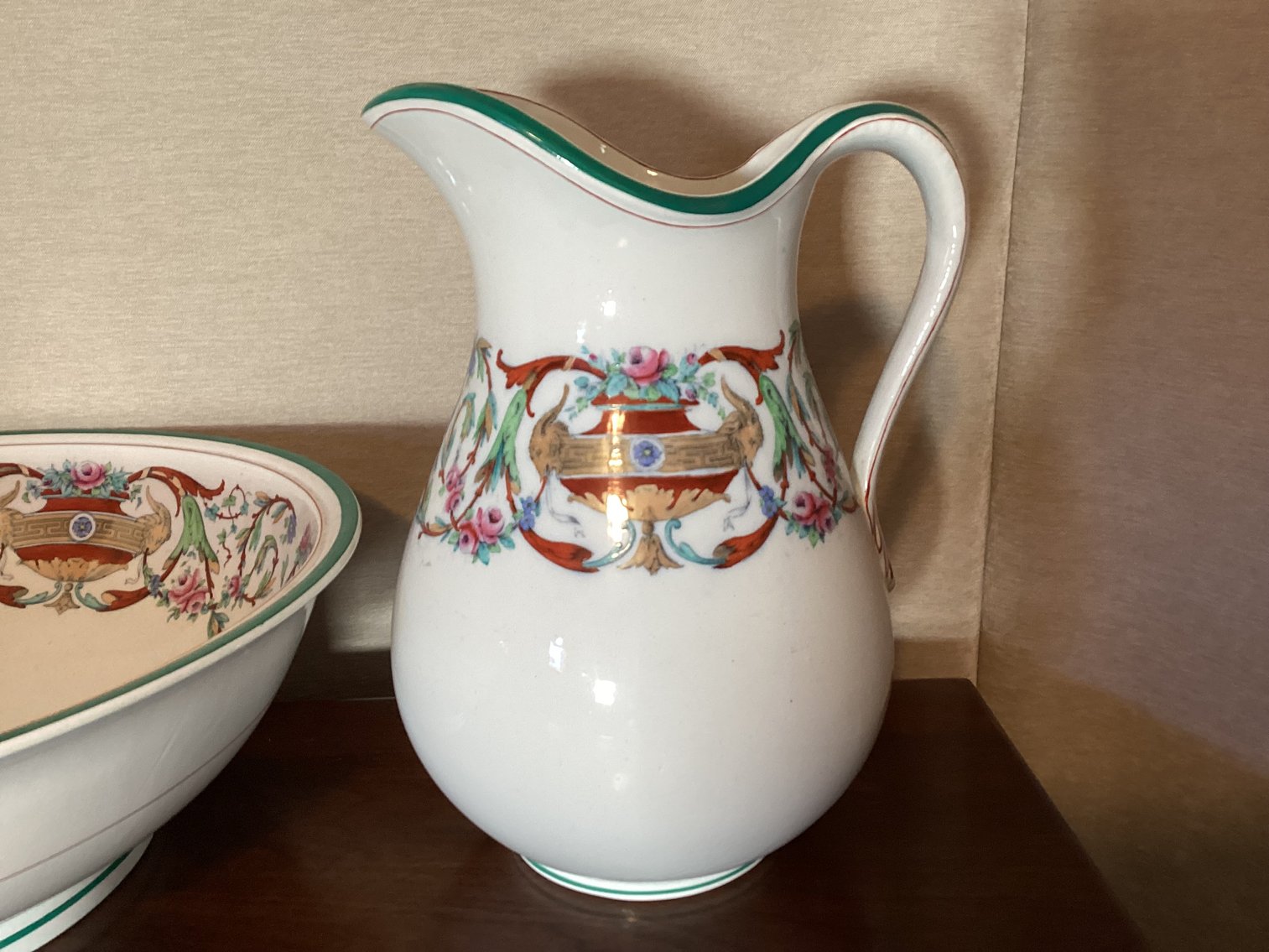 Image for Minton Bowl and Pitcher Set