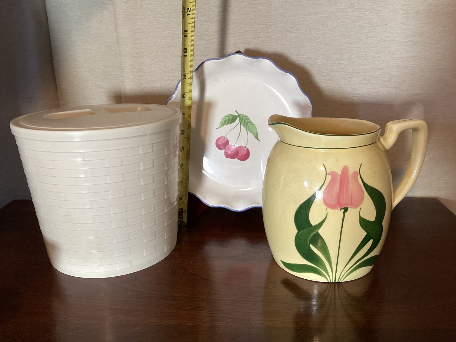 Image for Pitcher, Pie Plate, and Ice Bucket