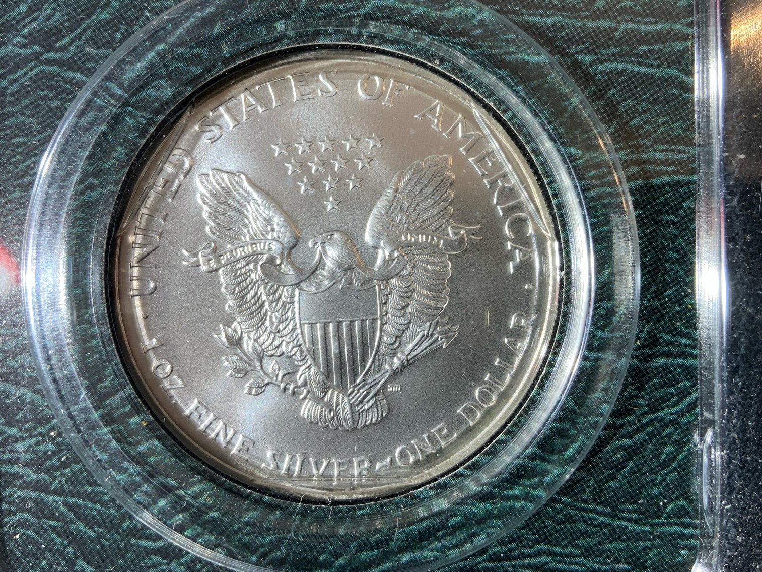 Image for 2000 USA SILVER EAGLE DOLLAR