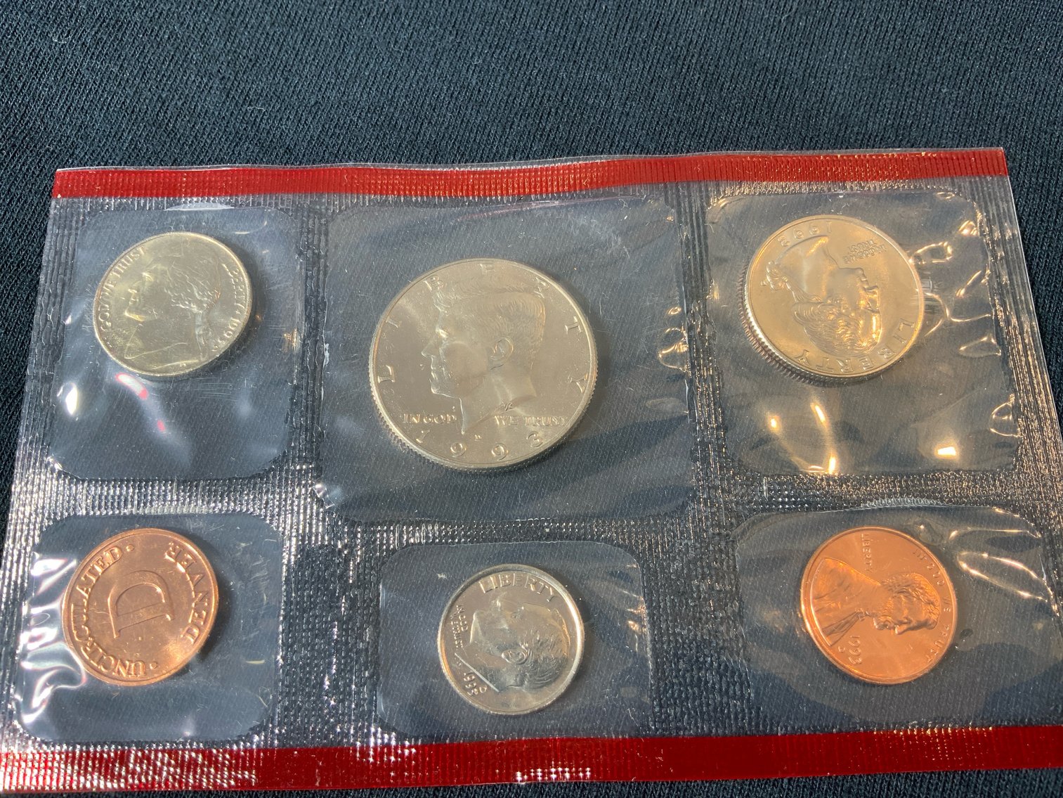 Image for 1993 UNCIRCULATED COIN SET