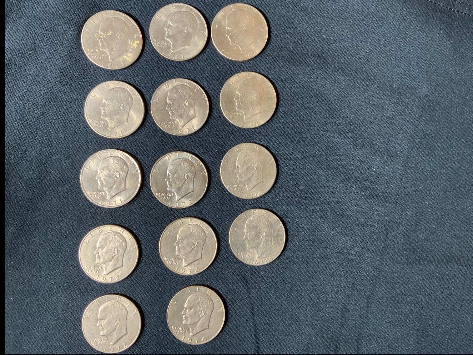 Image for USA EISENHOWER DOLLARS & INDEPENDENCE BICENTENNIAL DOLLARS