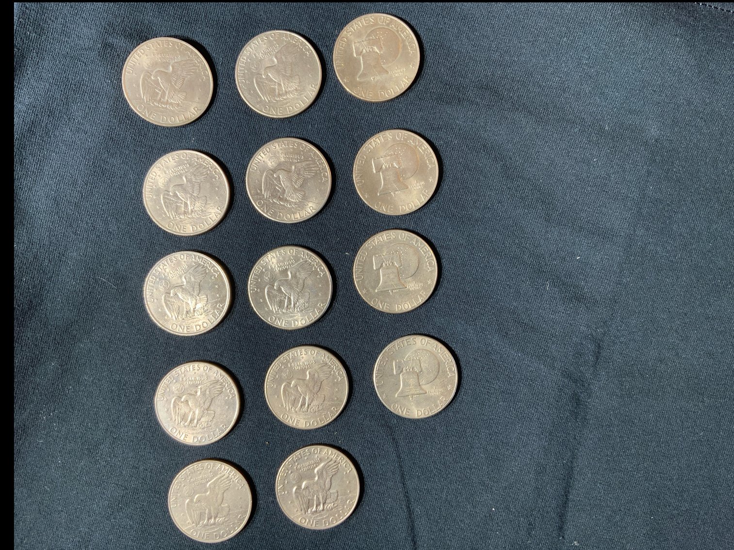 Image for USA EISENHOWER DOLLARS & INDEPENDENCE BICENTENNIAL DOLLARS