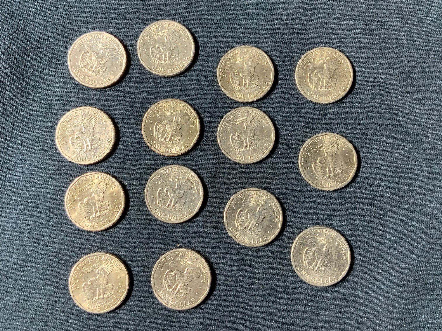 Image for 1979 USA SUSAN B. ANTHONY DOLLAR. 14 COINS