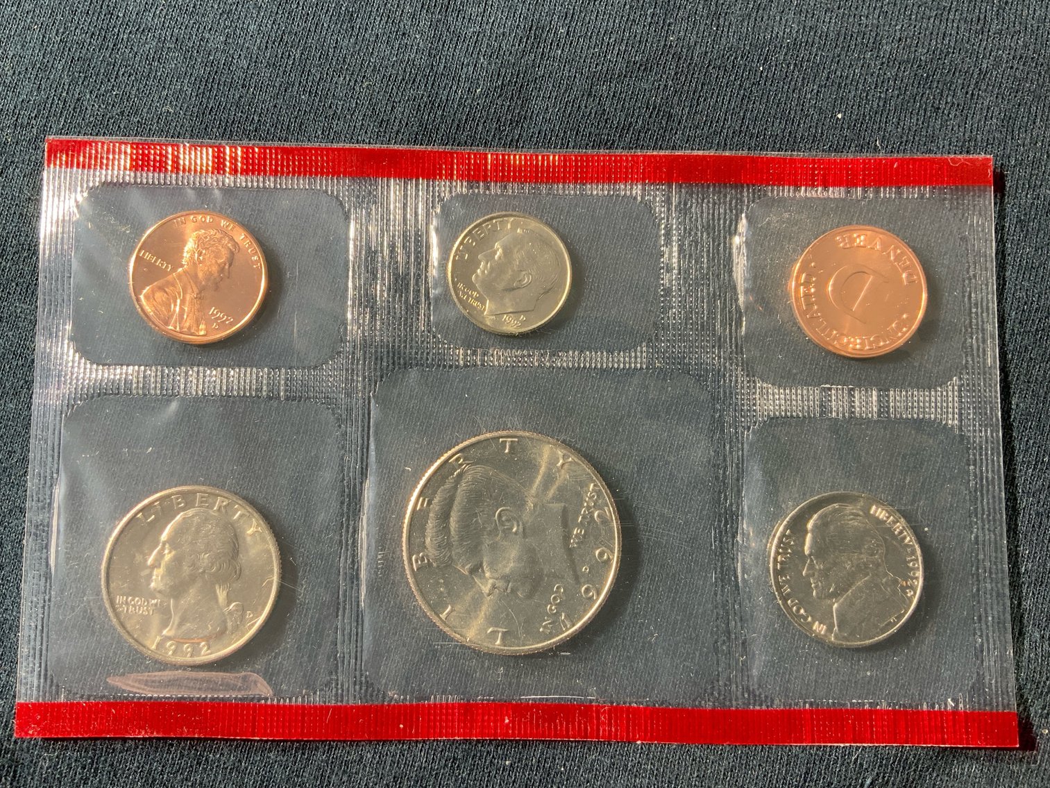 Image for 1992 UNCIRCULATED MINT COIN SET