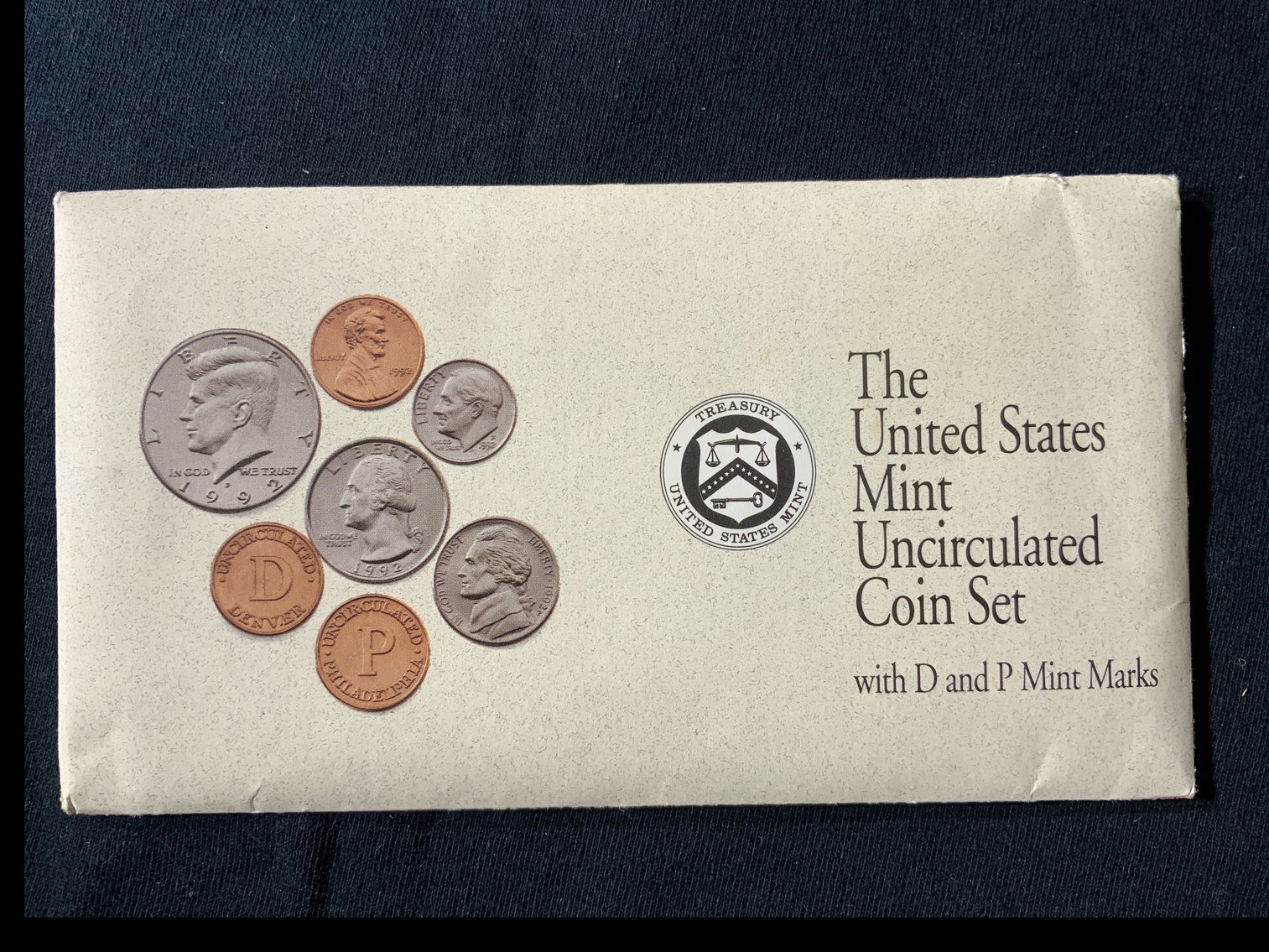 Image for 1992 UNCIRCULATED MINT COIN SET