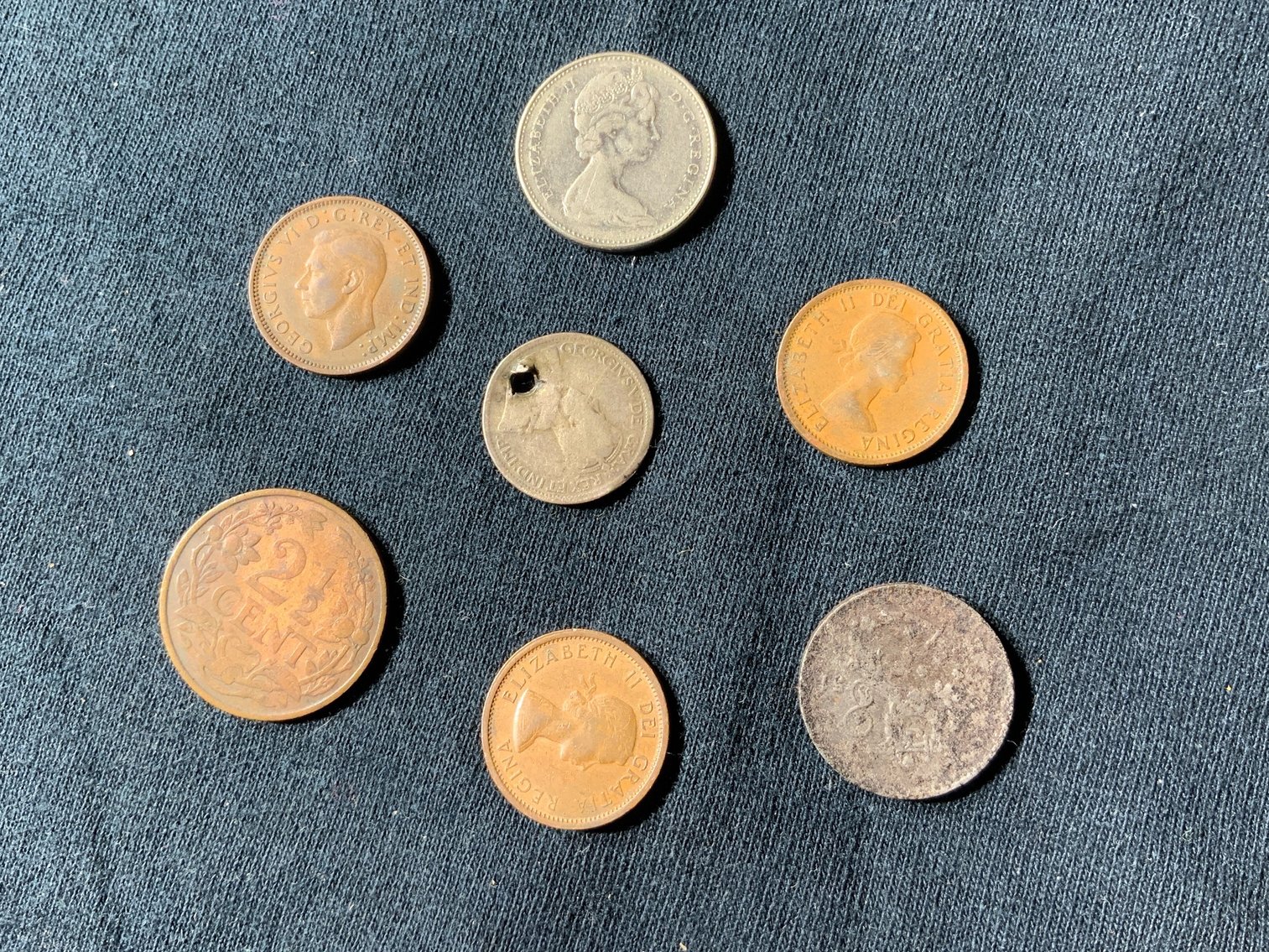 Image for CANADA, FINLAND & CURACAO   7 COINS