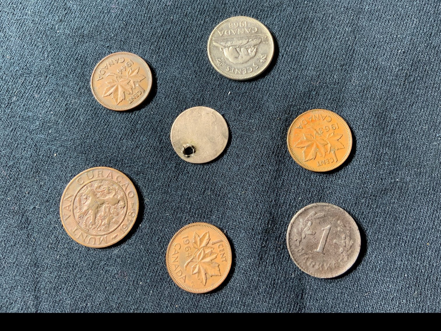 Image for CANADA, FINLAND & CURACAO   7 COINS