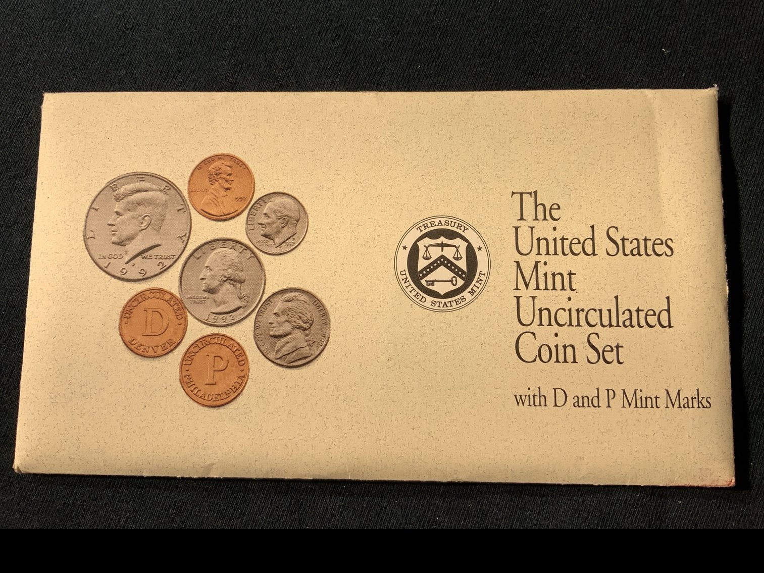 Image for 1992 UNCIRCULATED MINT COIN SET