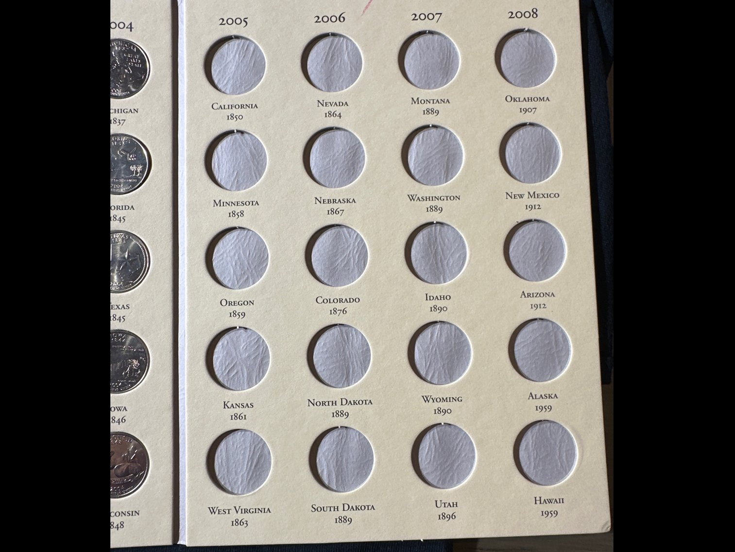 Image for FIFTY STATE COMMEMORATIVE QUARTERS