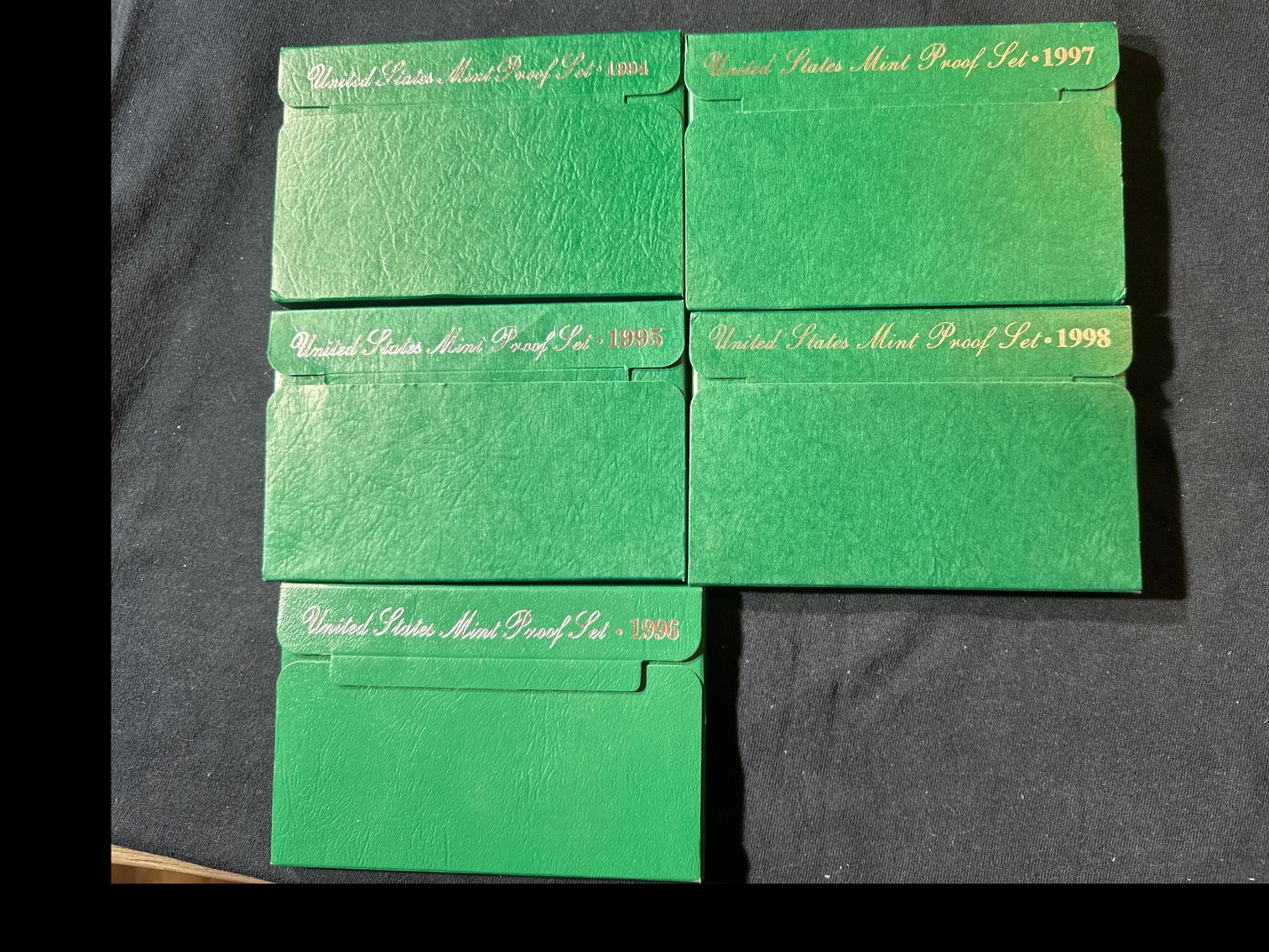 Image for 1994-1998 MINT PROOF SET