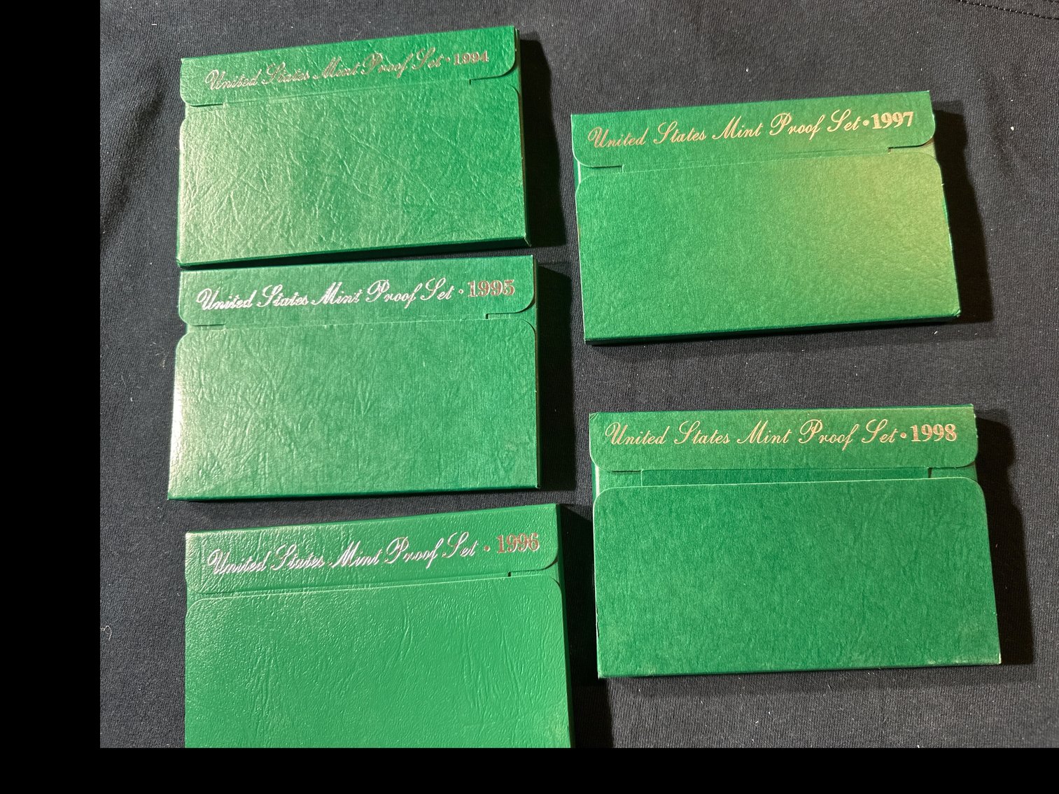 Image for 1994 - 1998 MINT PROOF SET