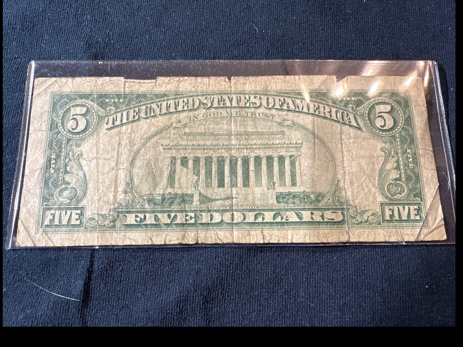Image for 1963 5 Dollar Bill
