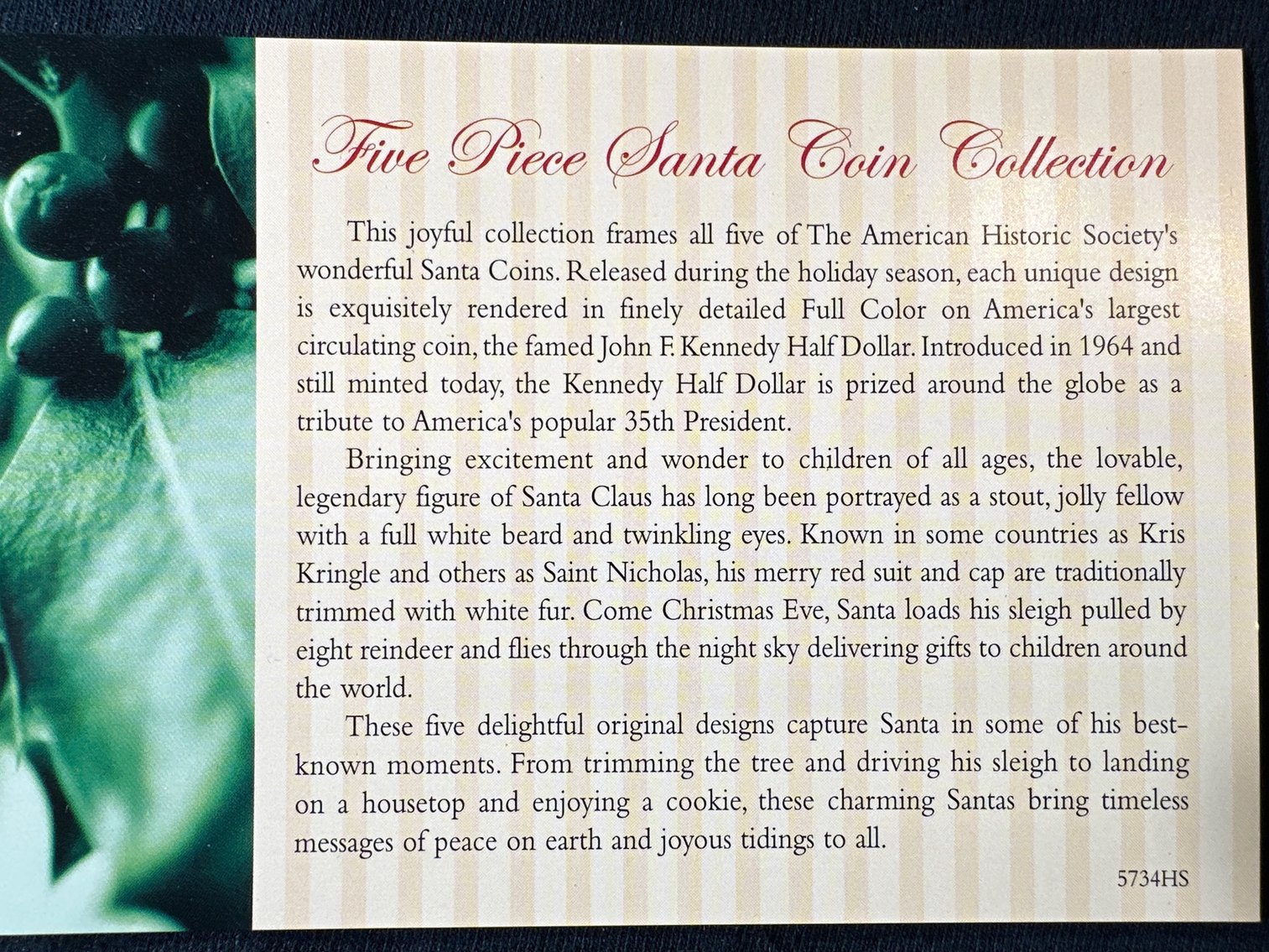 Image for FIVE PIECE SANTA COLLECTION