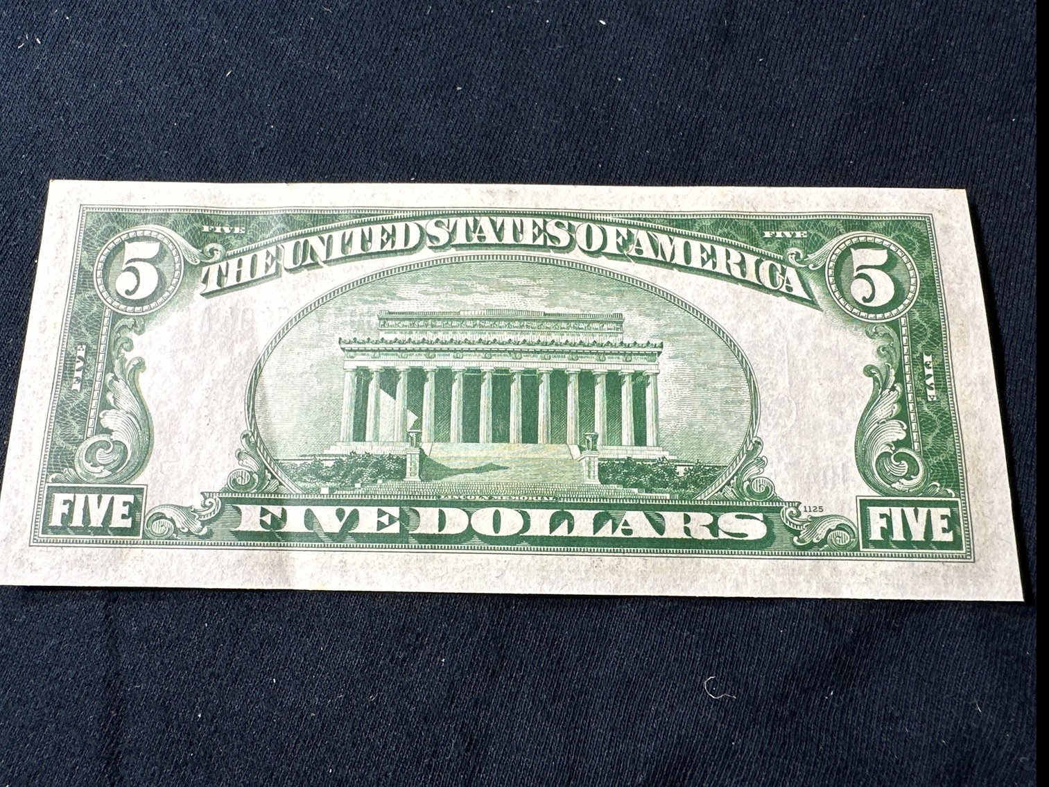 Image for 5 Dollar SILVER CERTIFICATE