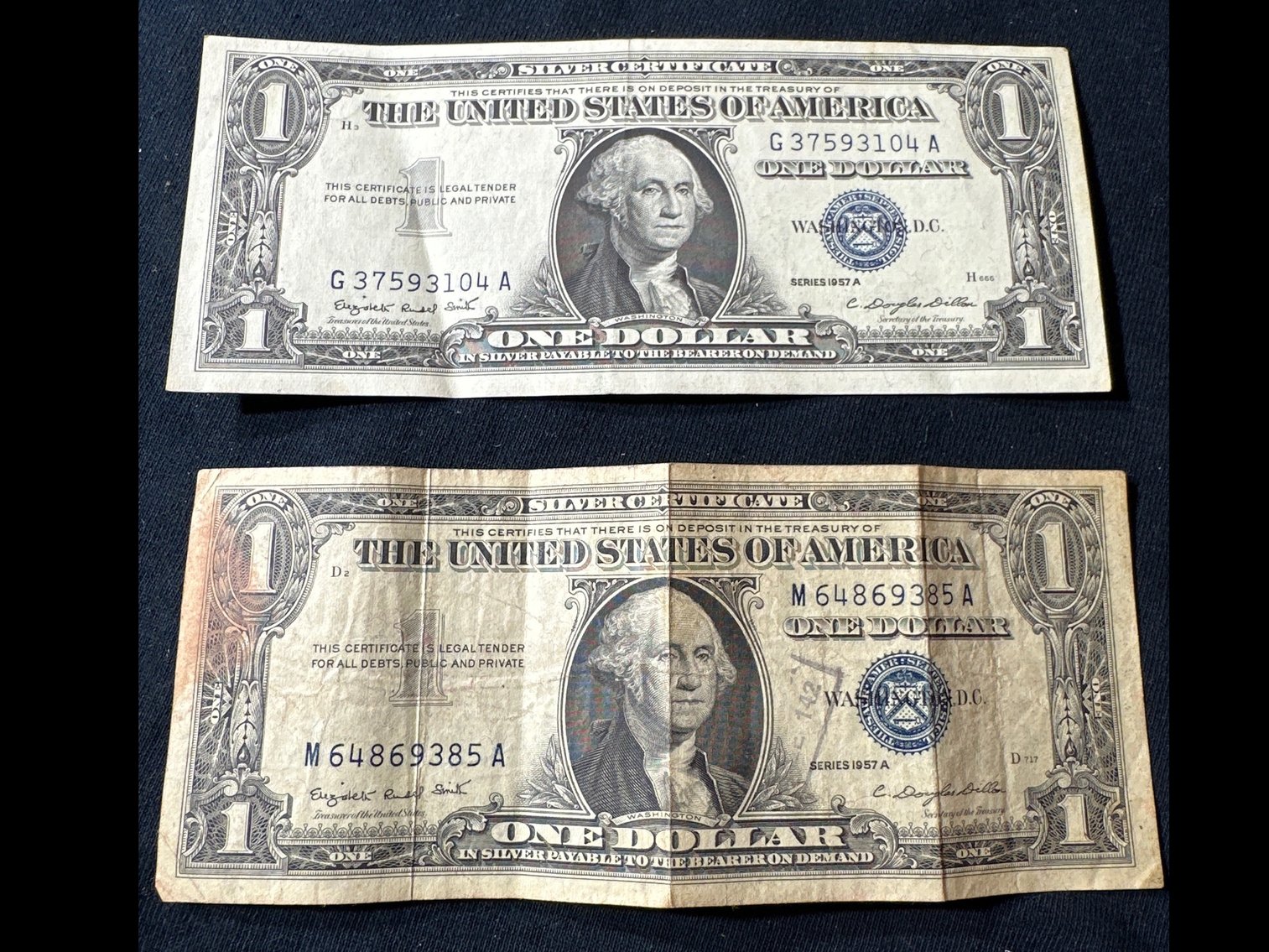 Image for 1957 A SILVER CERTIFICATE