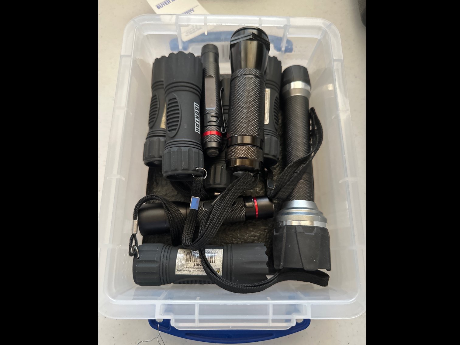 Image for Box of flashlights