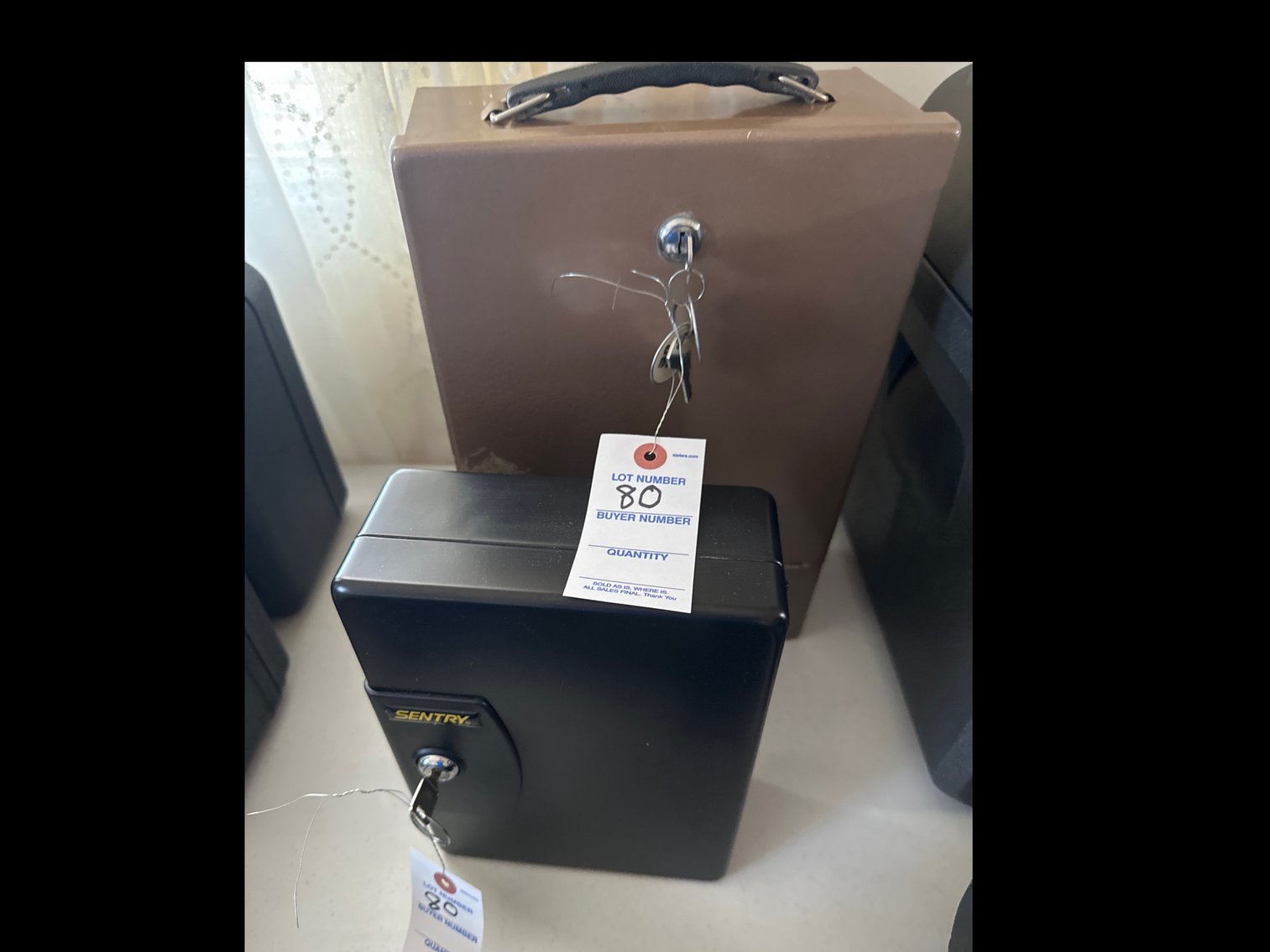 Image for Two locking boxes