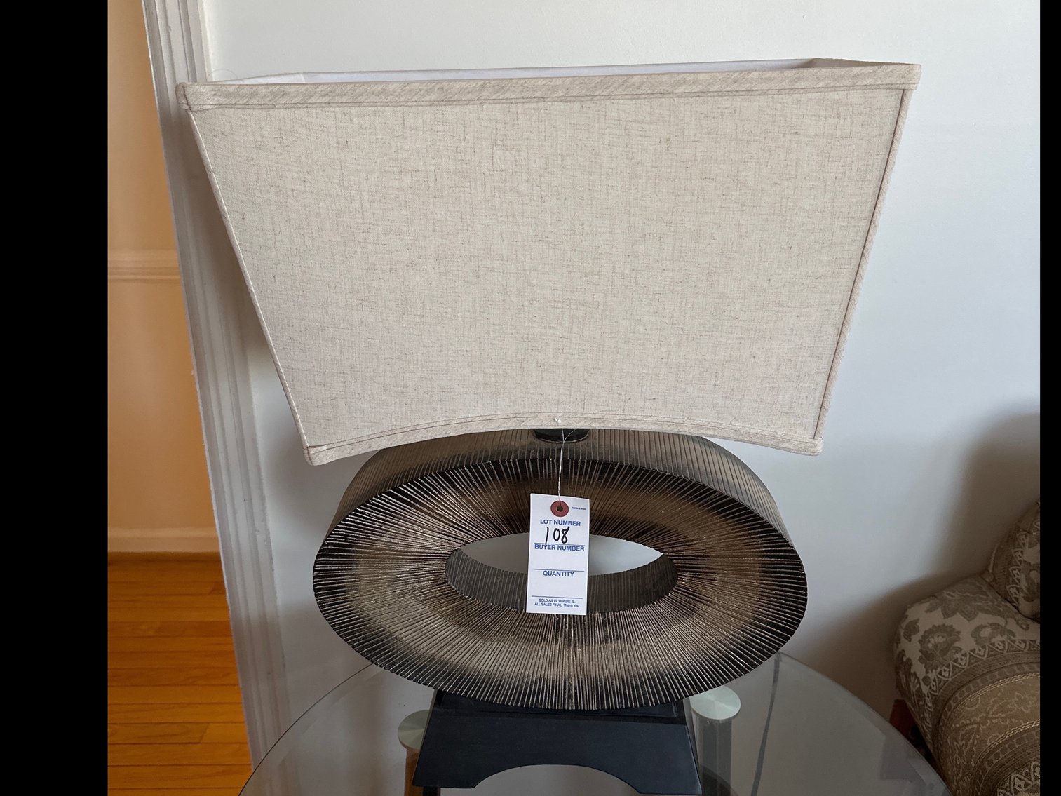 Image for Wall picture, two candles and two lamps