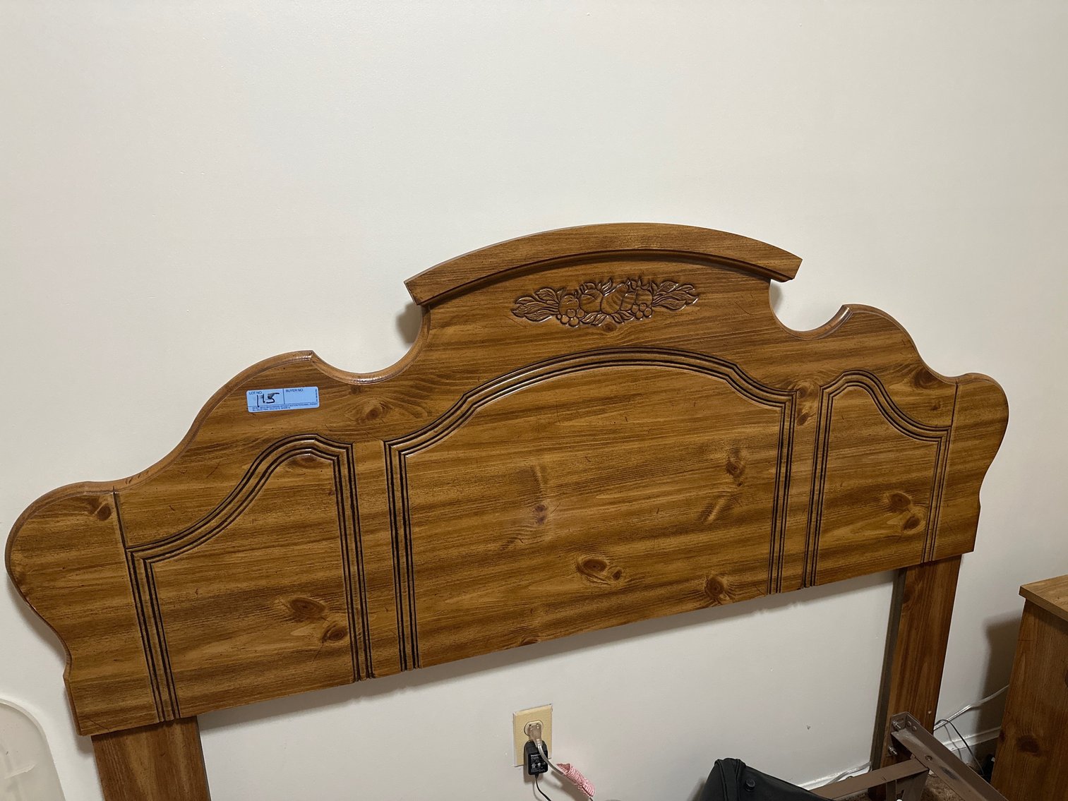 Image for Bedroom suit, dresser, chest of drawers, headboard, and nightstand