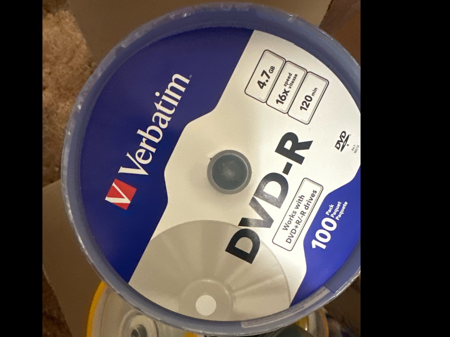 Image for Assorted DVDs, VHS tapes and cassettes blank ready to record on