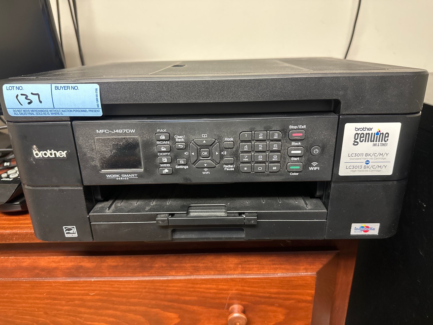 Image for Brother MFCJ497DW printer