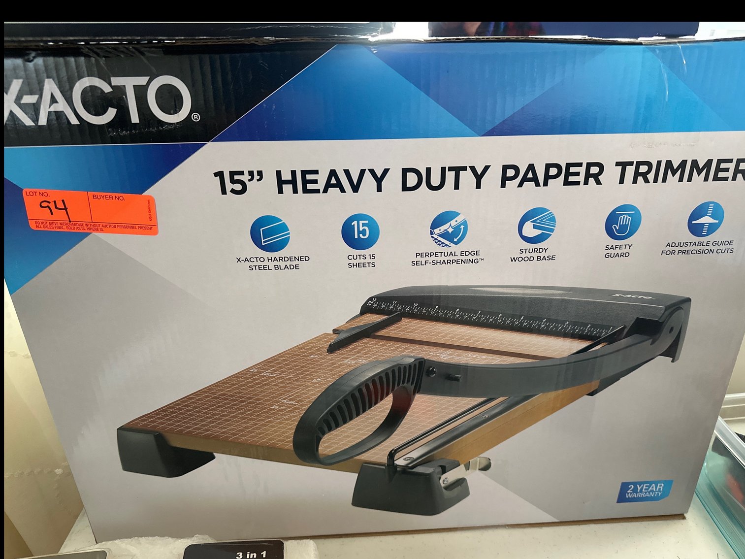 Image for 15” Heavy Duty paper cutter