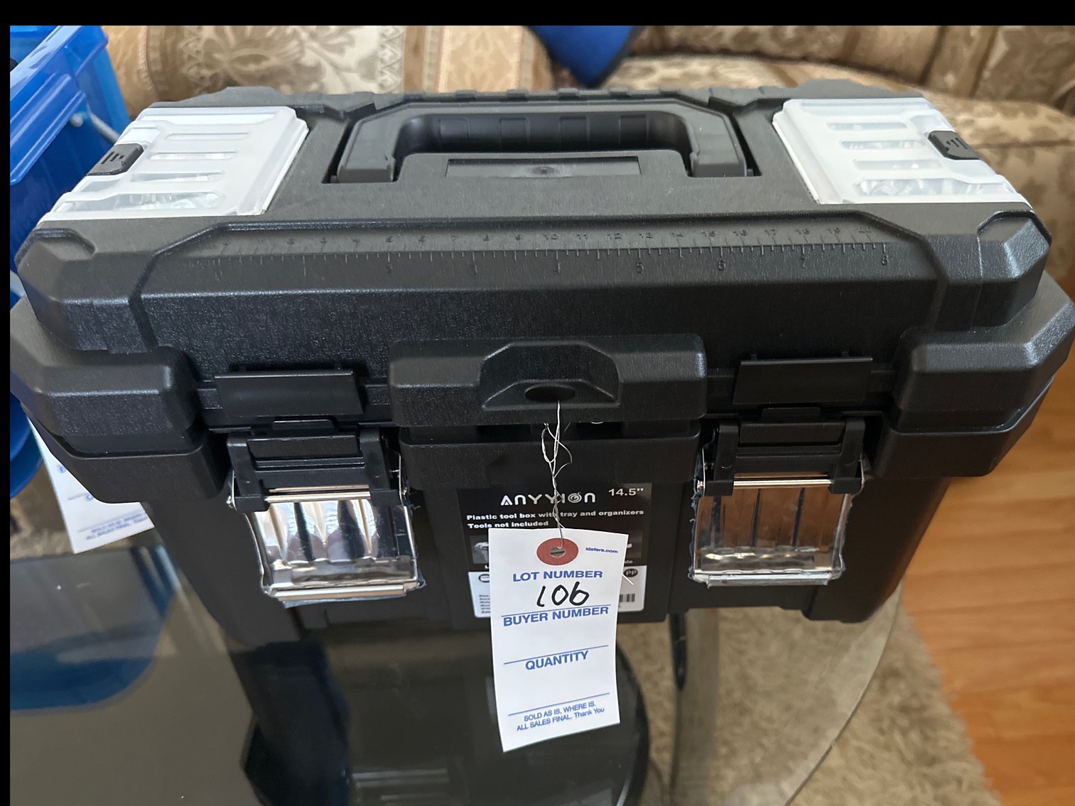 Image for Toolbox and assorted tools