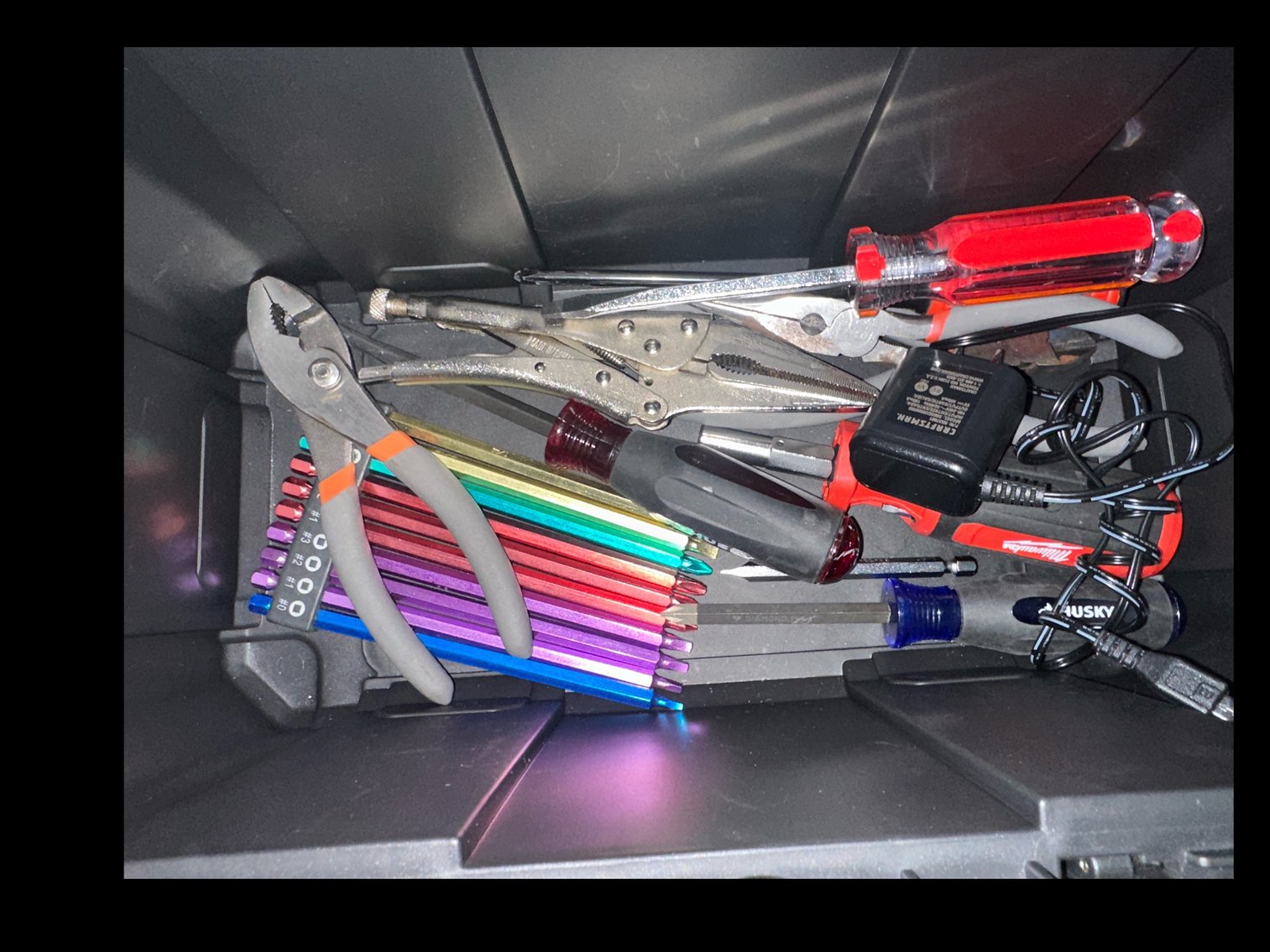 Image for Toolbox and assorted tools