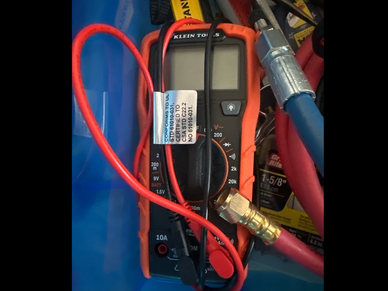 Image for Box of assorted tools