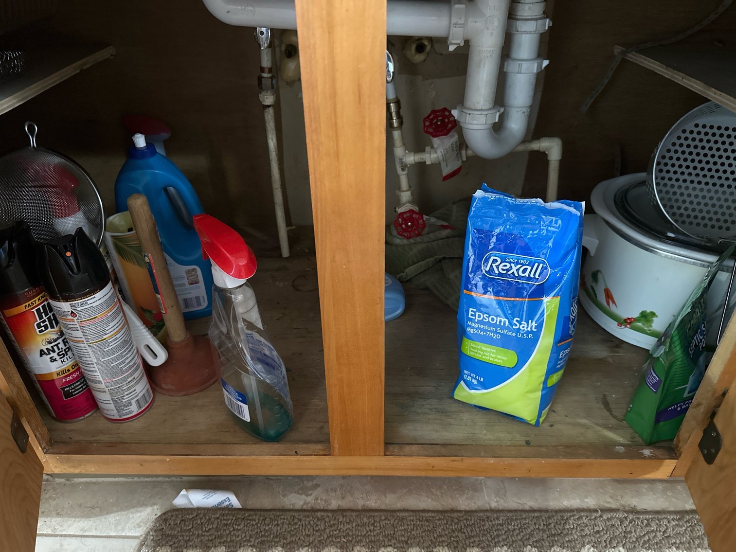 Image for Contents of cabinets