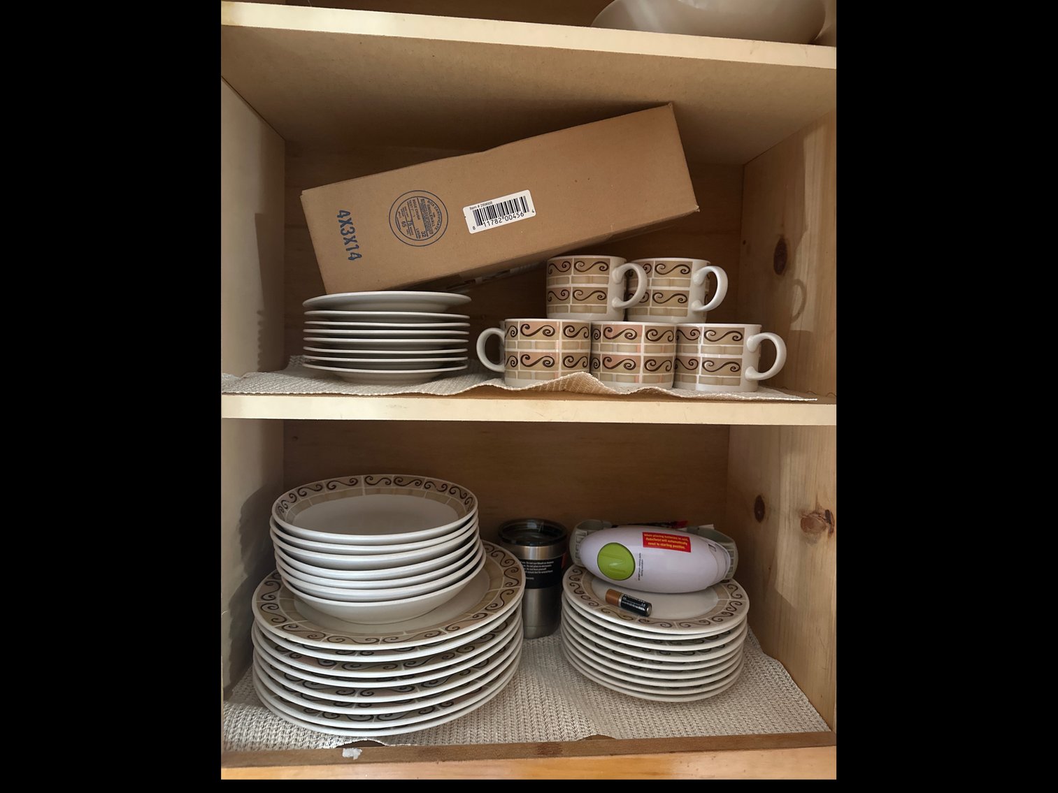 Image for Contents of cabinets