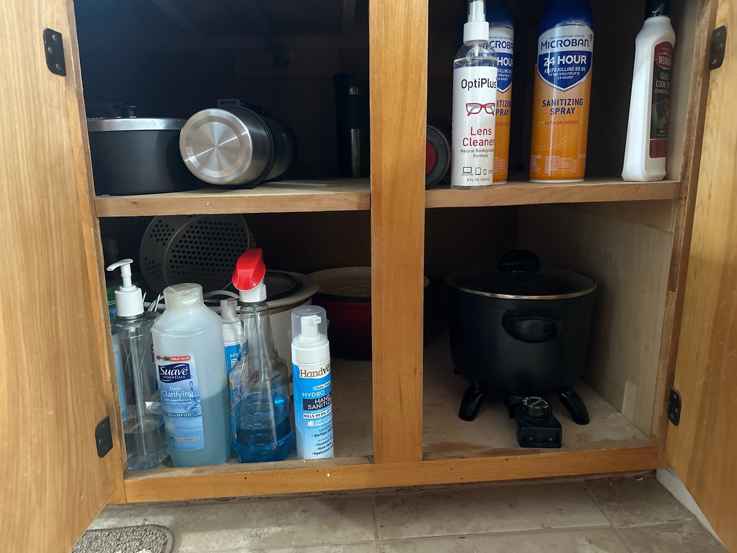 Image for Contents of cabinets