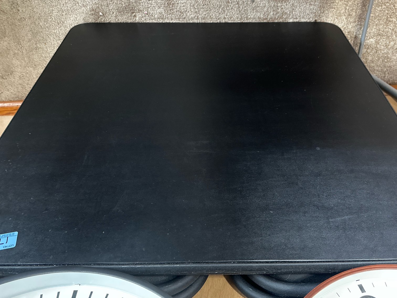 Image for Folding card table with four folding chairs