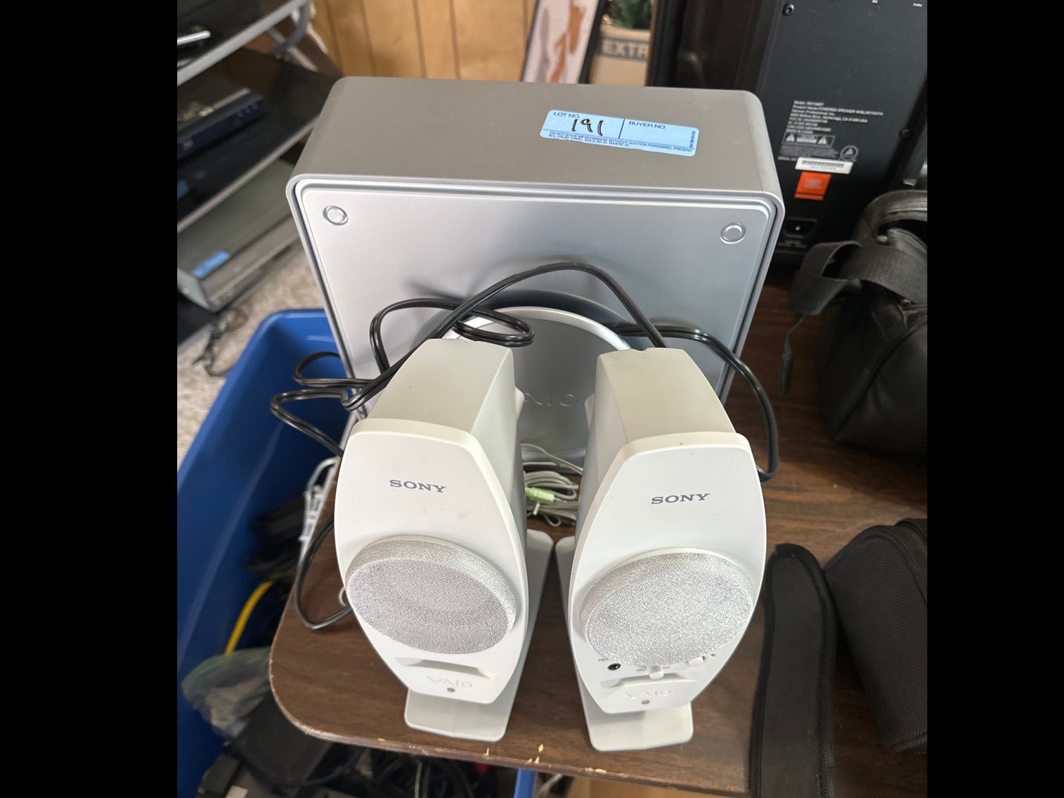 Image for Sony speakers with subwoofer