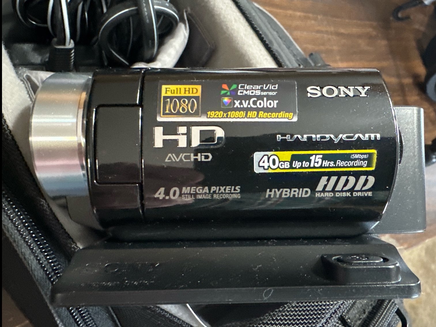 Image for Sony digital camcorder 1084 HD. Not tested.