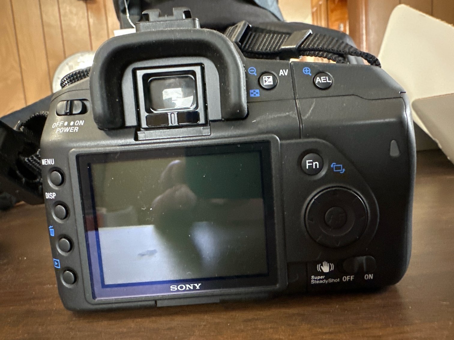 Image for Sony digital camera with additional lens