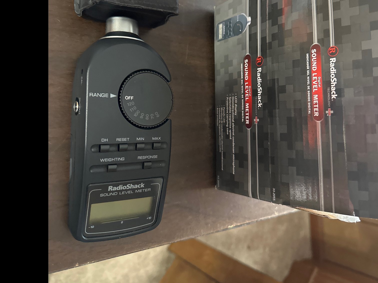 Image for To sound level meters from RadioShack