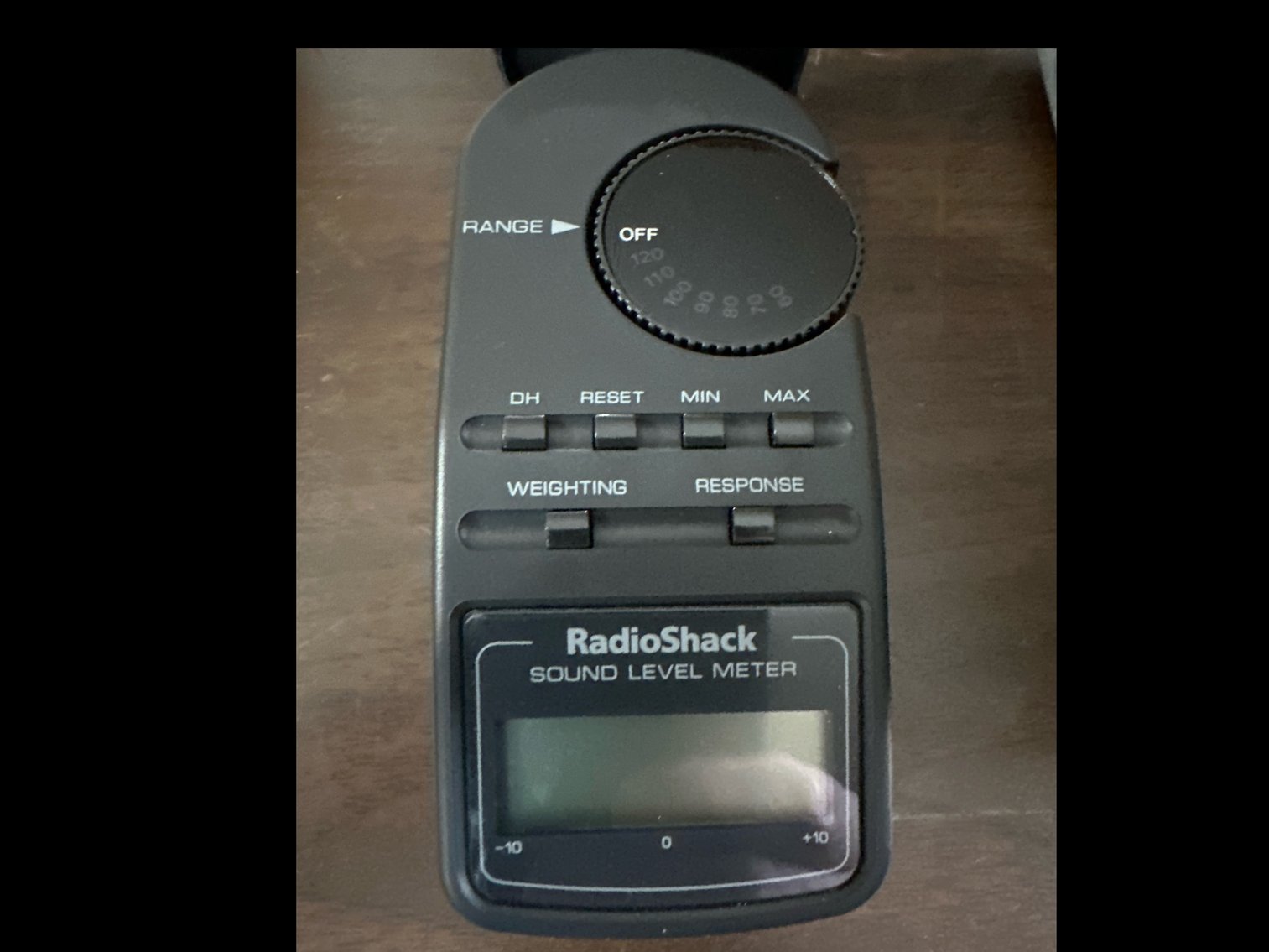 Image for To sound level meters from RadioShack