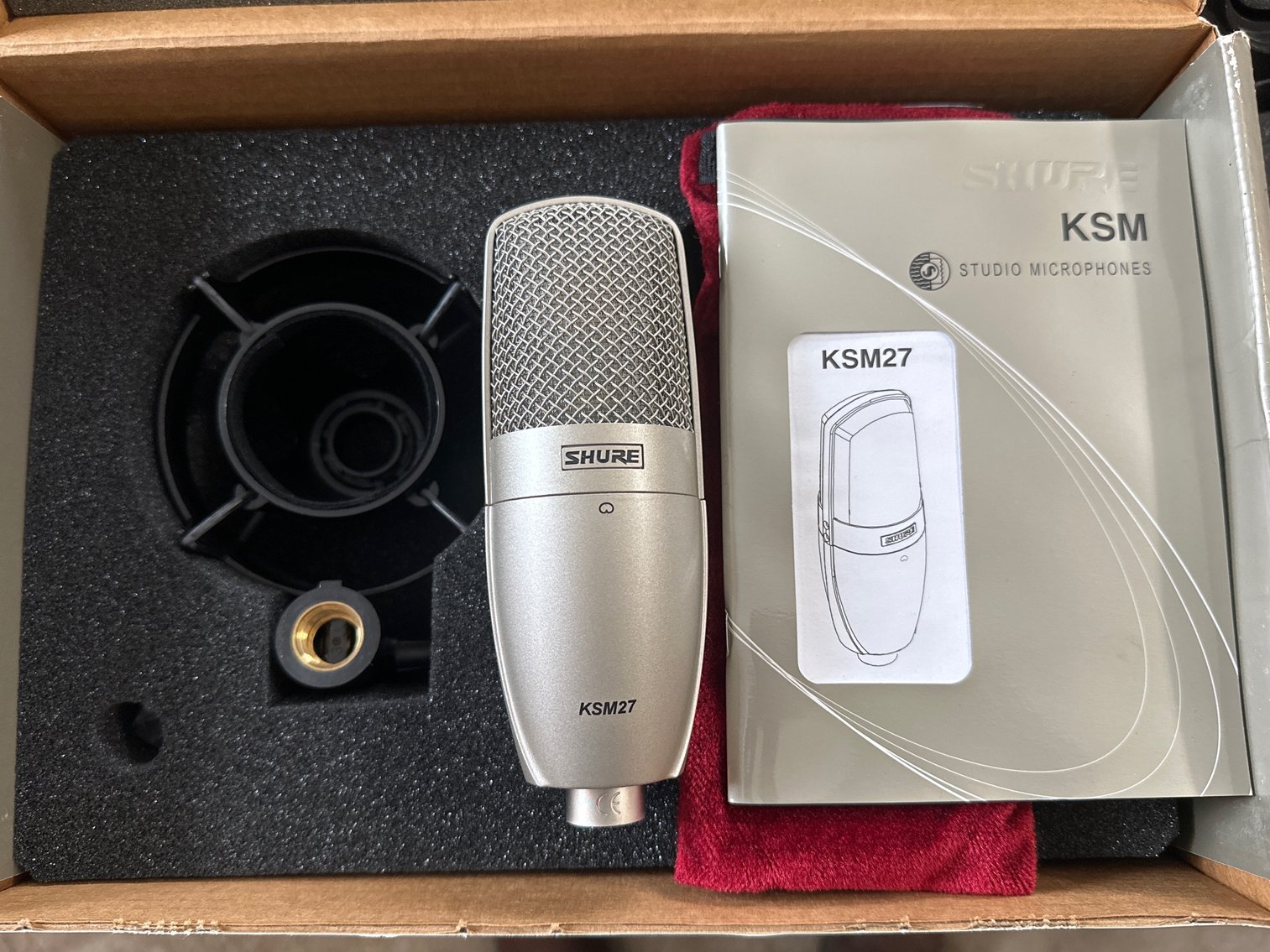 Image for Shure KSM27 studio microphone