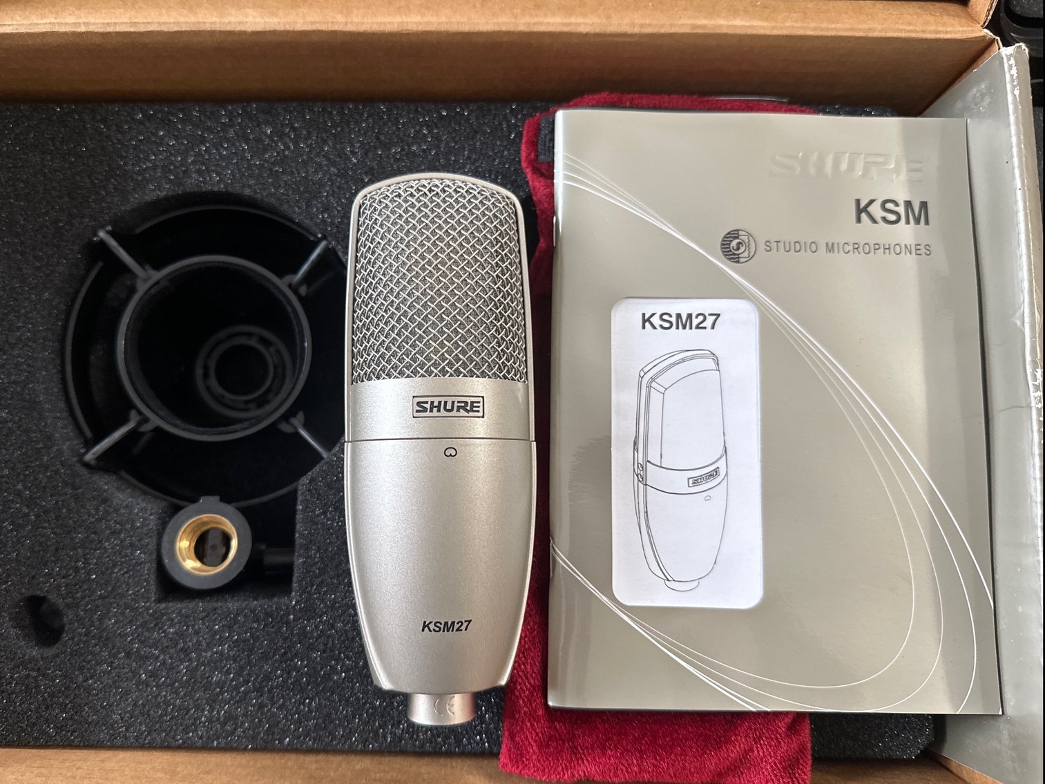 Image for Shure KSM27 studio microphone