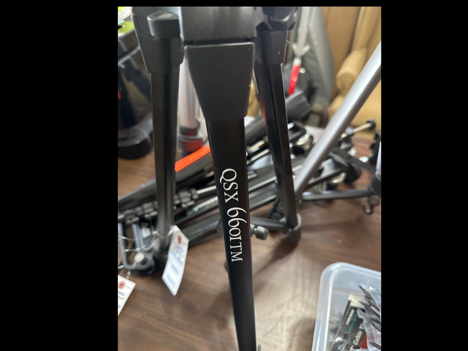 Image for Three camera tripod stands