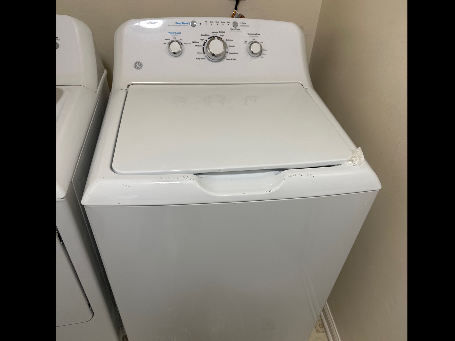 Image for GE washer and dryer