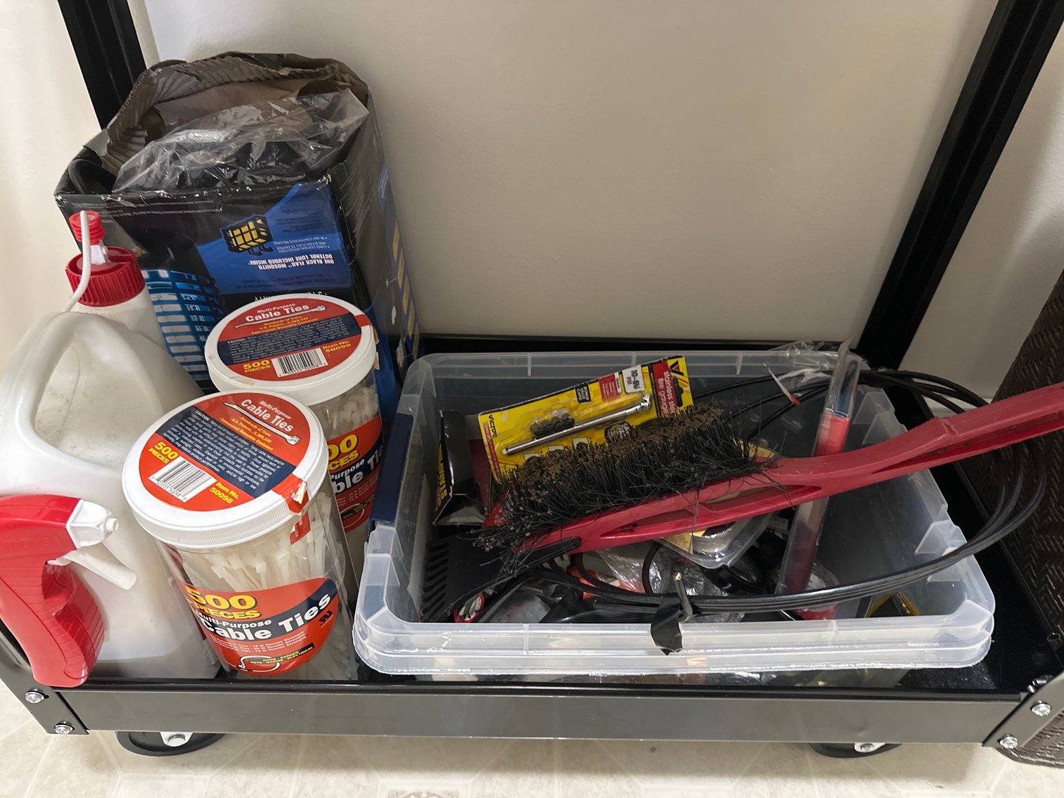 Image for Contents on metal card and dryer