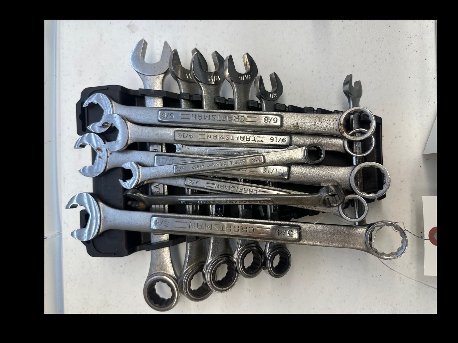 Image for Miscellaneous set of craftsman wrenches