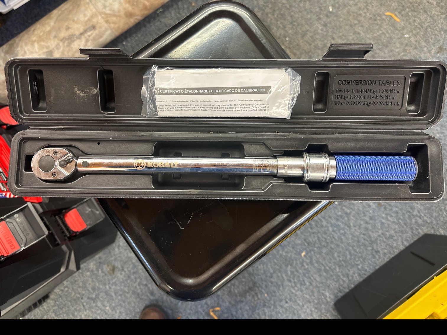 Image for Kobalt torque wrench