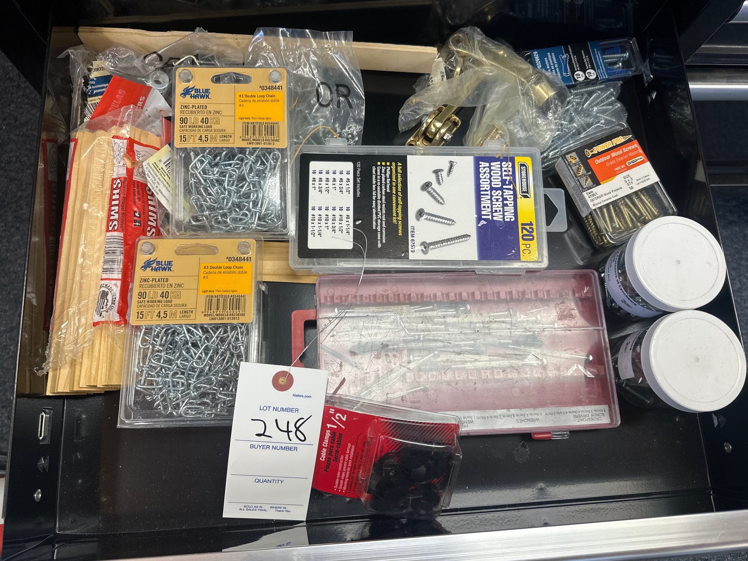 Image for Contents of drawer