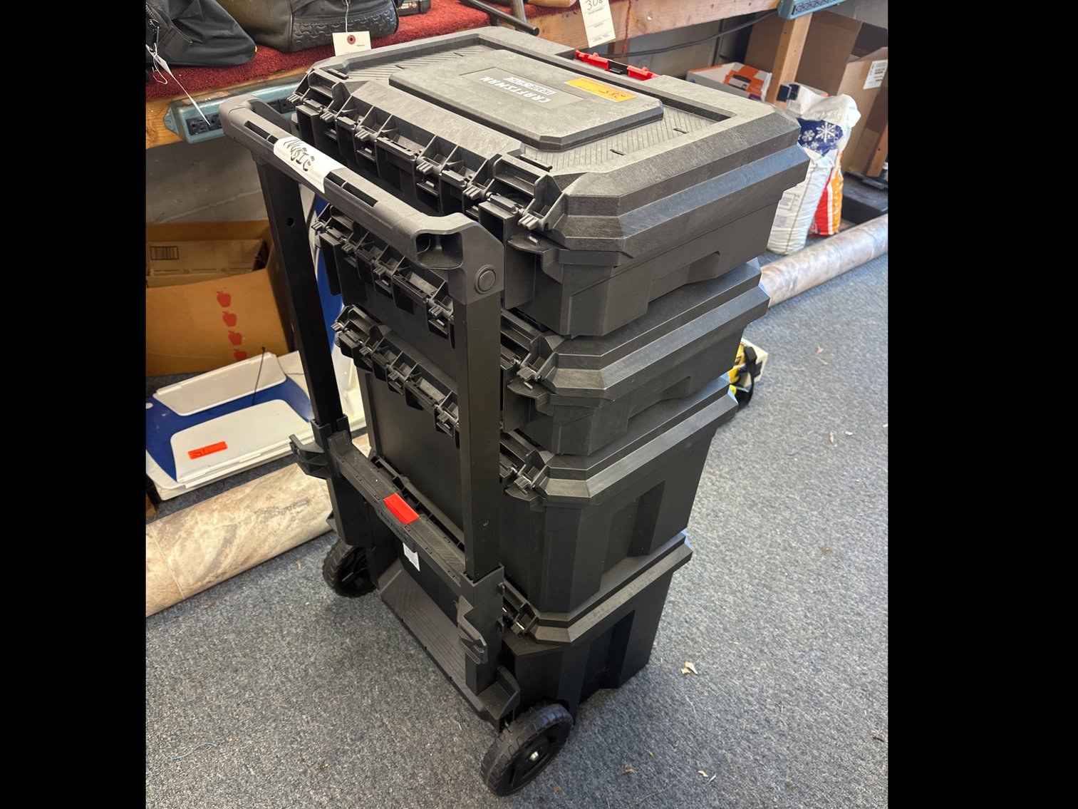 Image for Craftsman trade stack with 4 bins