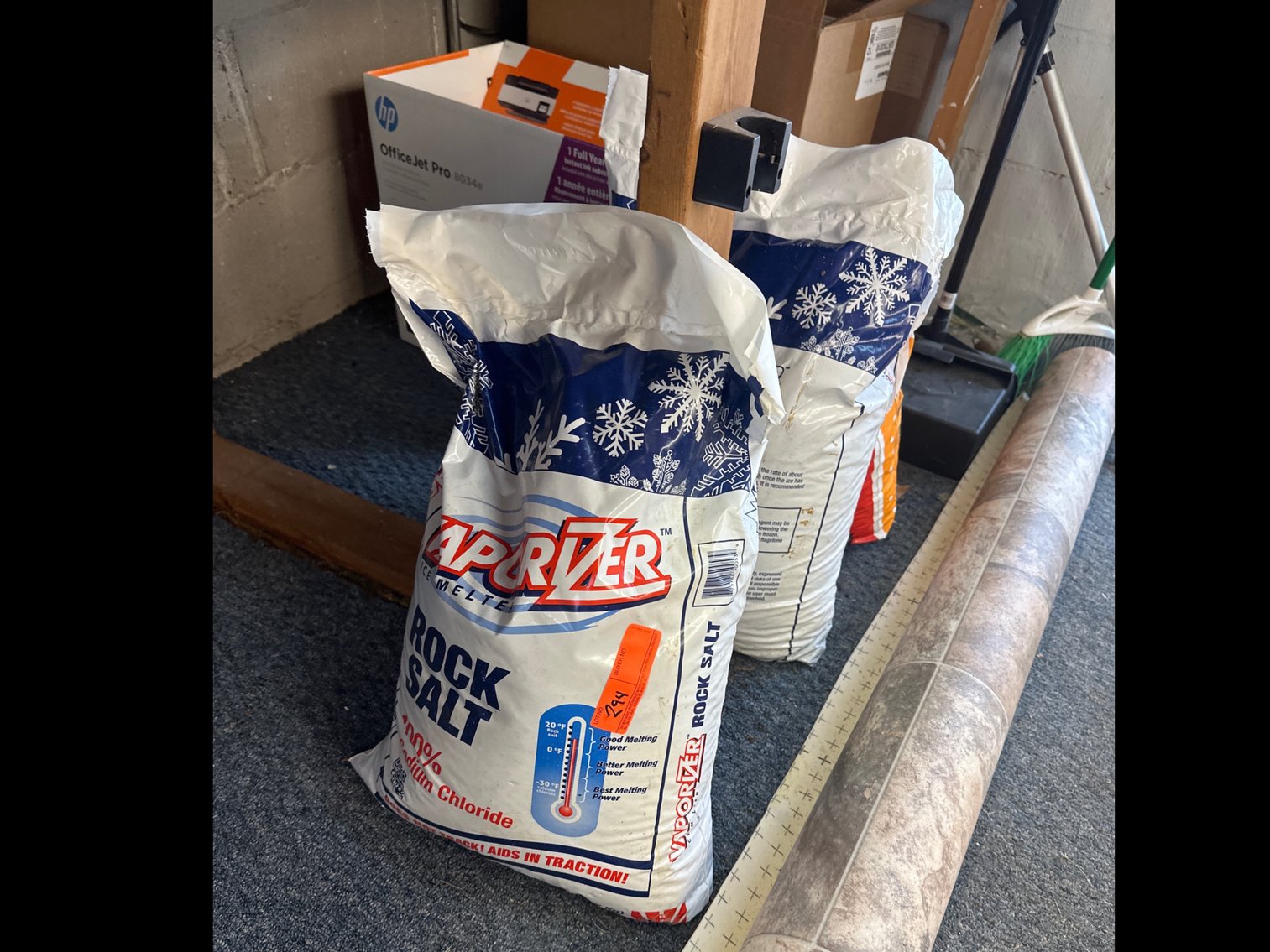 Image for Rock salt and ice melt