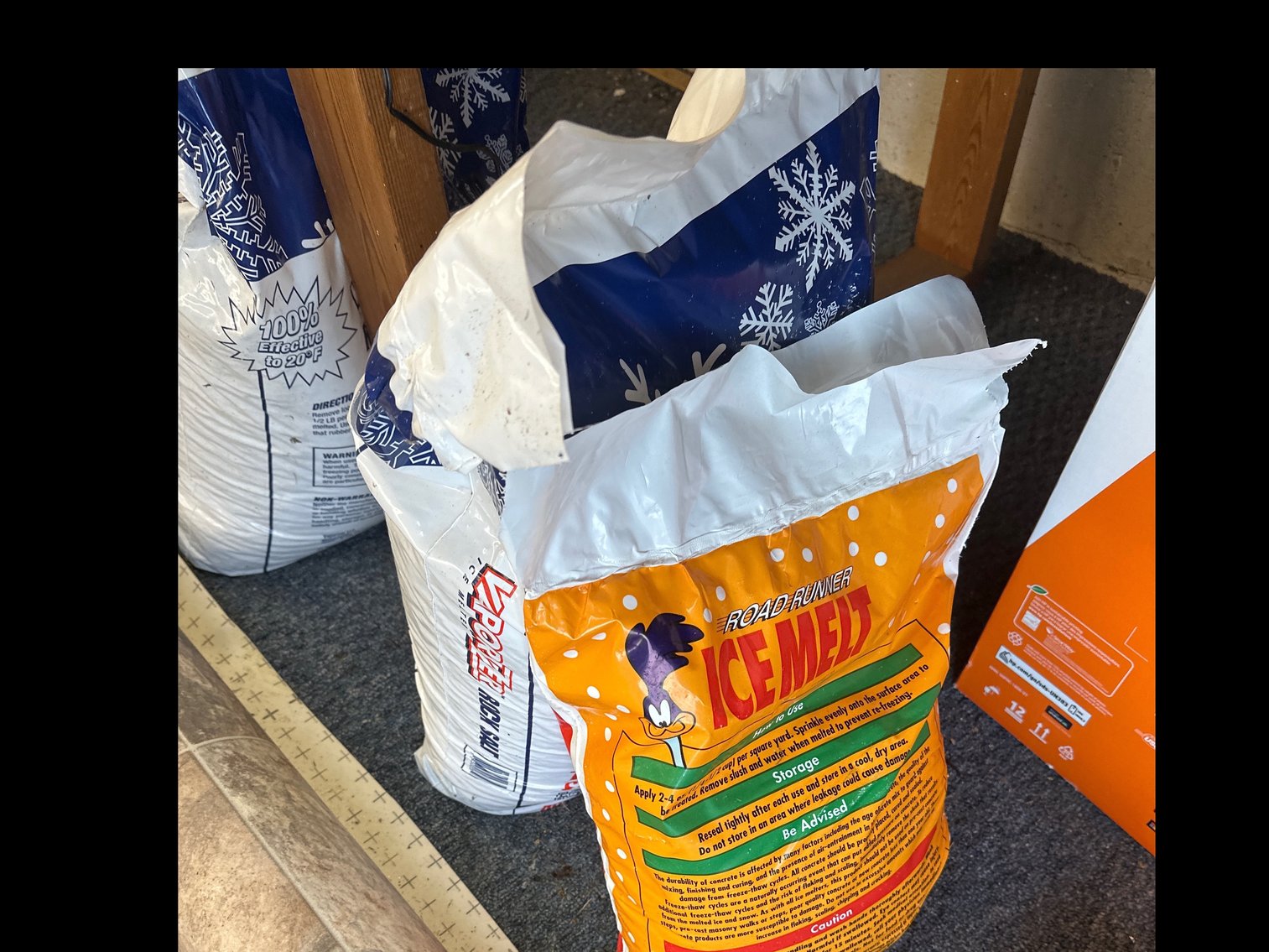 Image for Rock salt and ice melt