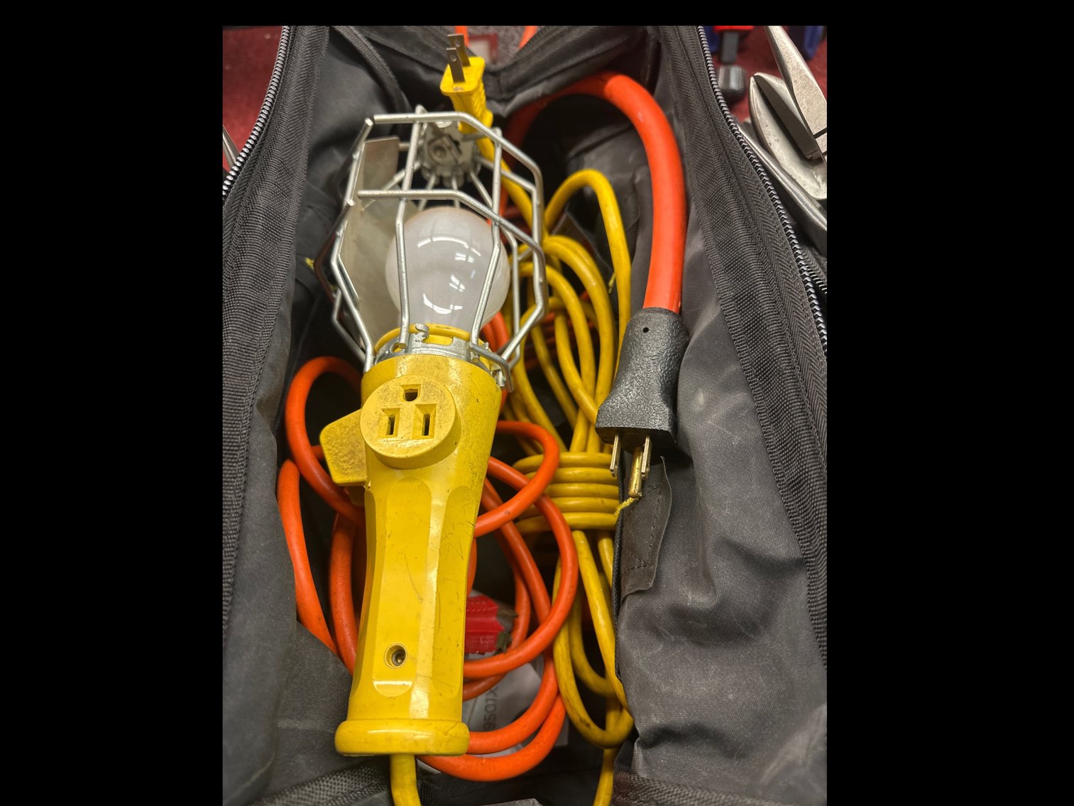 Image for Work light and extension cords
